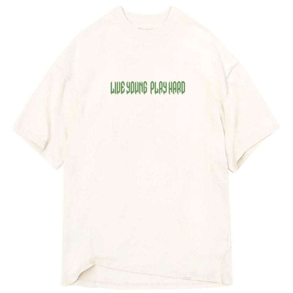 LY Unisex Adult Oversized T-Shirt / White